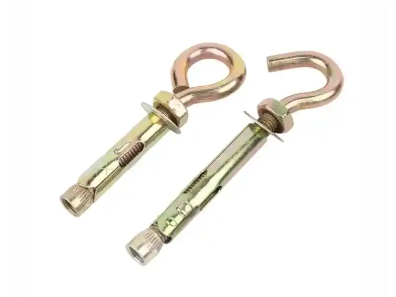Bullone di ancoraggio ad occhiello zincato