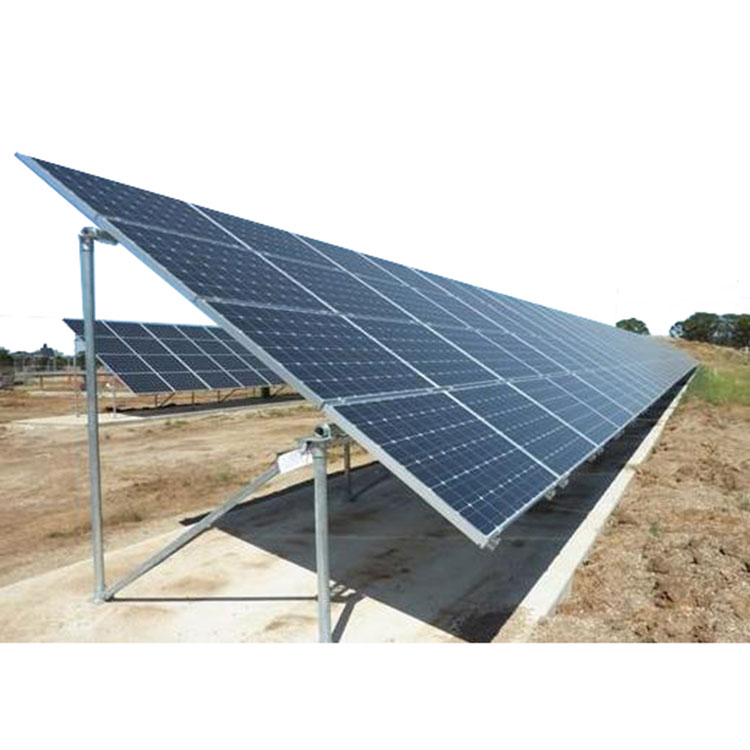 Staffe regolabili di supporto per pannello solare in acciaio zincato per montaggio fotovoltaico su tetto piano/camper