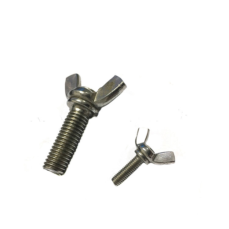 Bullone ad alette M8 in acciaio inossidabile A2-70 DIN316